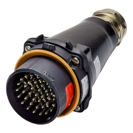 Meltric Pin & Sleeve Plug, 10 A, 230V AC, Black 36-C1003-32M